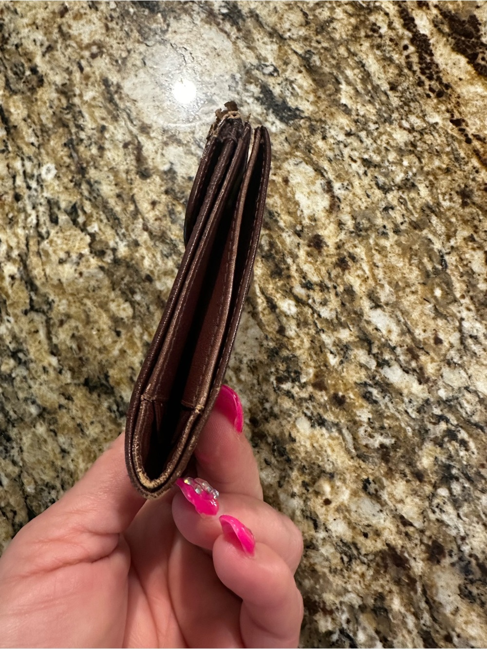 Fendi Zucca FF Logo Wallet, vintage- look at all pics**project piece** - Picture 10 of 14